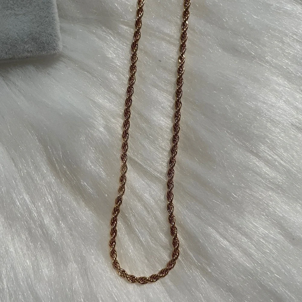 ASHINE 0.8mm Italian Box Chain Necklace